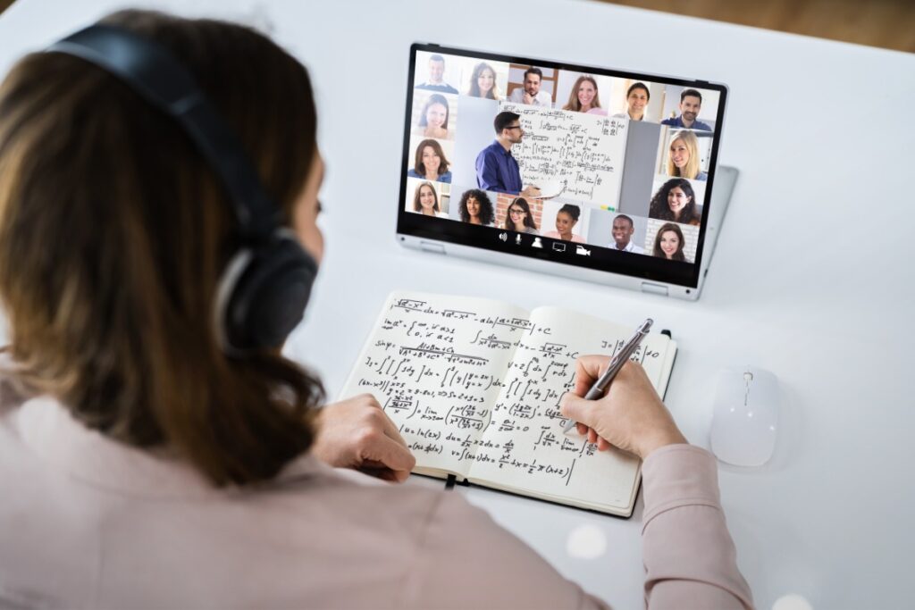 Ambiente de aprendizaje virtual moderno