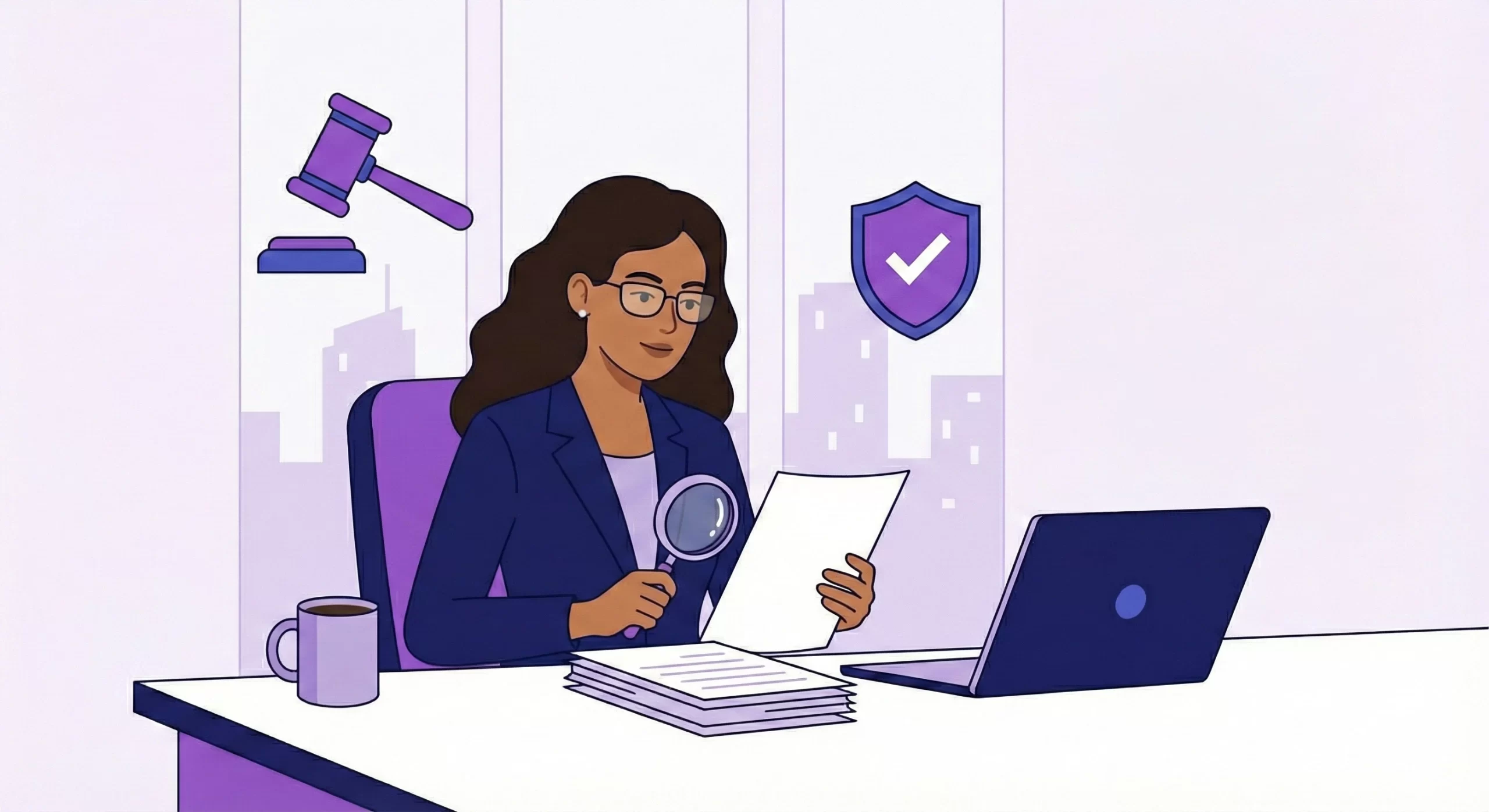 Profesional de RH revisando documentos de cumplimiento legal sobre políticas de no discriminación en México