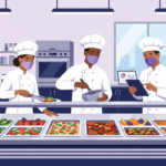 REPSE para comedores industriales 2026 - Cocina industrial profesional con sello REPSE registrado
